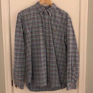 Ralph Lauren Plaid Oxford - Medium